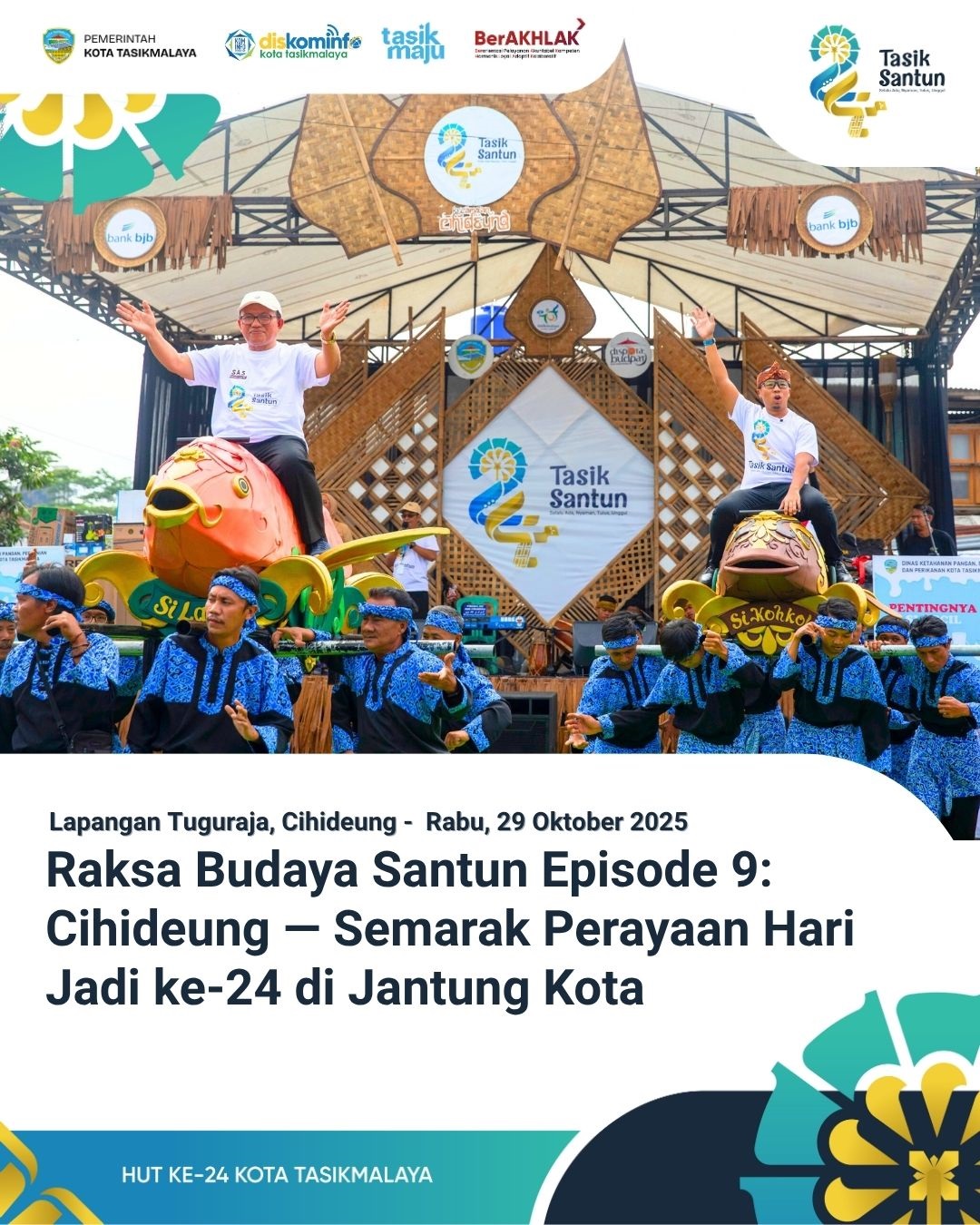 MEMBANGGAKAN!! KOTA TASIKMALAYA KEMBALI MERAIH PENGHARGAAN APBD AWARD 2023