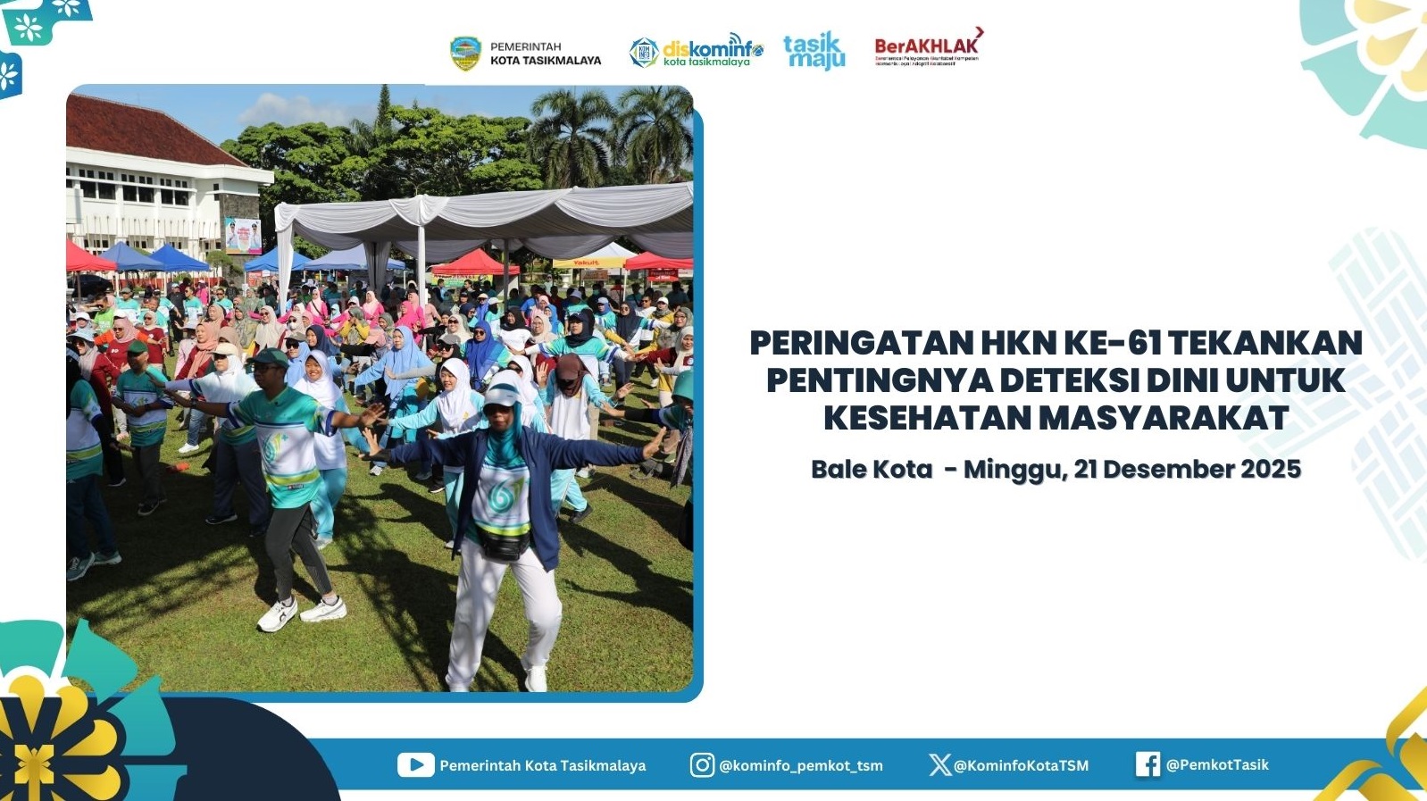 MEMBANGGAKAN!! KOTA TASIKMALAYA KEMBALI MERAIH PENGHARGAAN APBD AWARD 2023