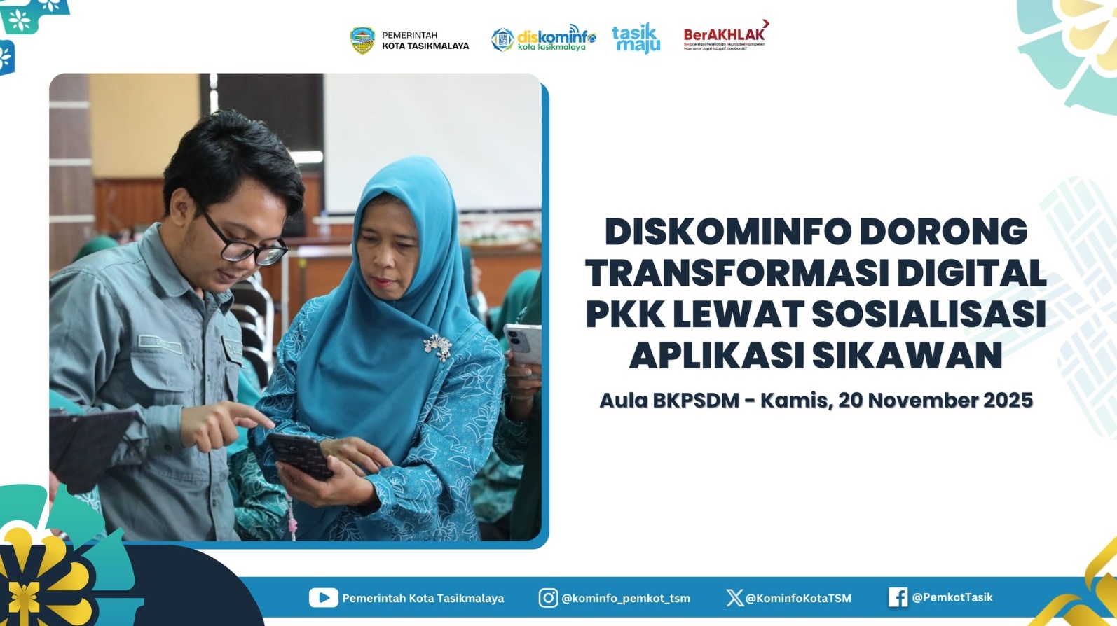 MEMBANGGAKAN!! KOTA TASIKMALAYA KEMBALI MERAIH PENGHARGAAN APBD AWARD 2023