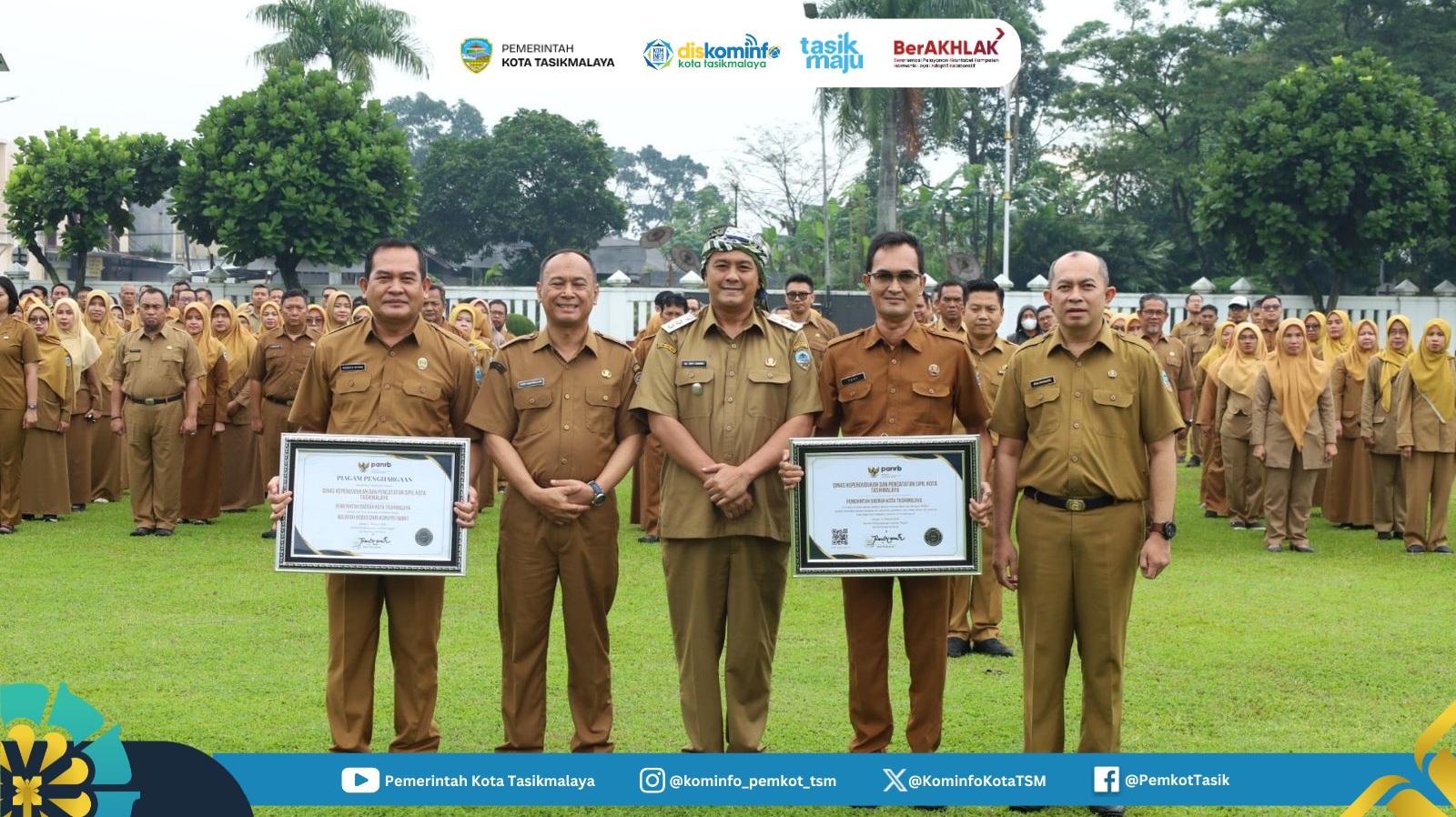 MEMBANGGAKAN!! KOTA TASIKMALAYA KEMBALI MERAIH PENGHARGAAN APBD AWARD 2023