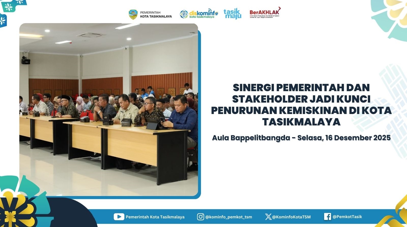 MEMBANGGAKAN!! KOTA TASIKMALAYA KEMBALI MERAIH PENGHARGAAN APBD AWARD 2023